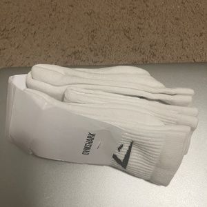 GYMSHARK CREW SOCKS 3PK (S)